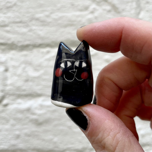 Mini Cat Ceramic Figure