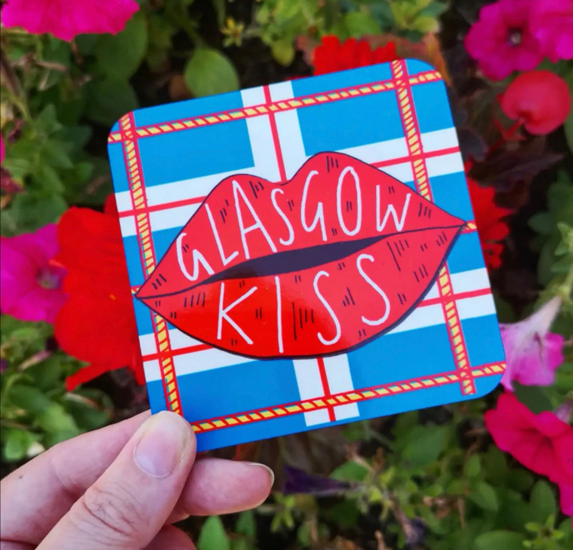 Glasgow Kiss Coaster