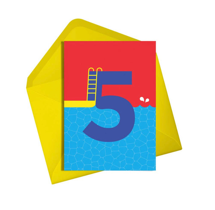 Five Dive Birthday Card – studiopylon