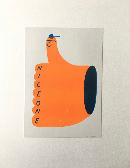 Nice One A4 Riso Print