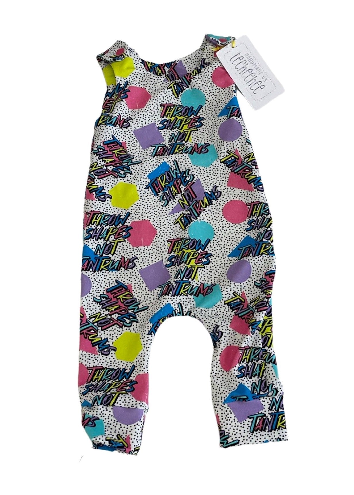 Throw Shapes Romper Suit