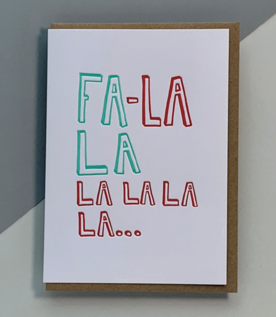 Fa La La Card