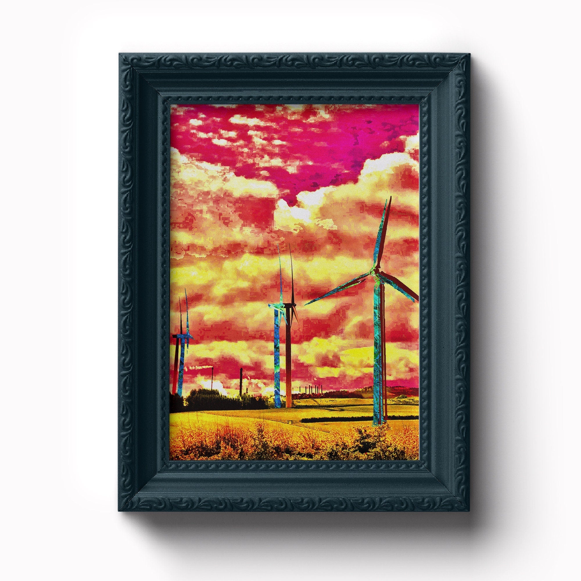 Wind Turbine Print