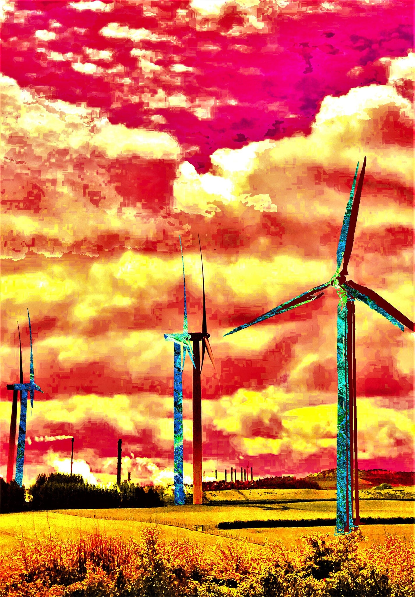 Wind Turbine Print