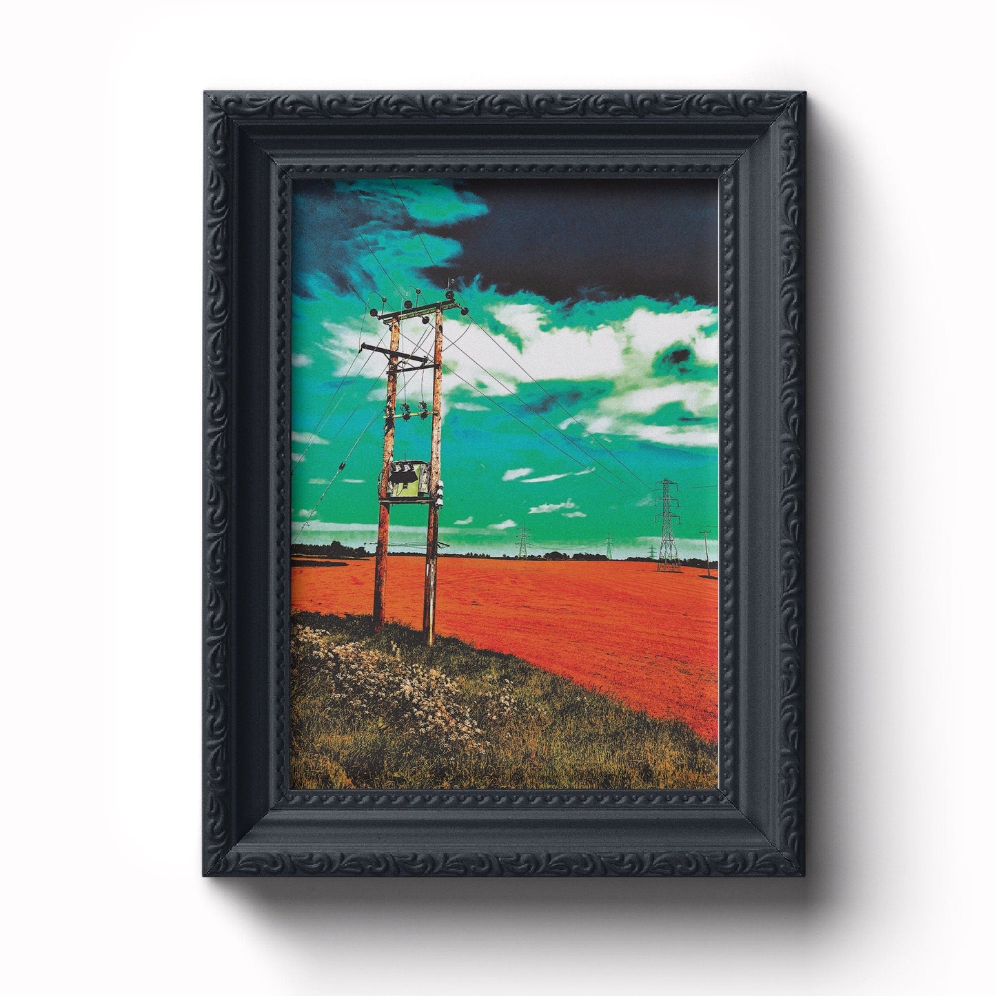 Electricity Pole Print