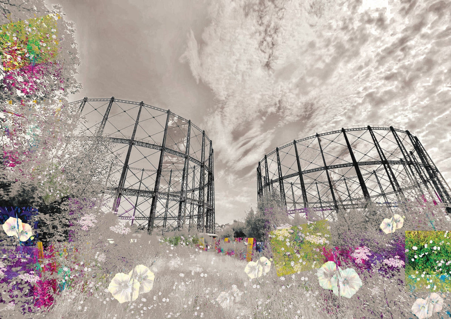 Anniesland Gas Works Print